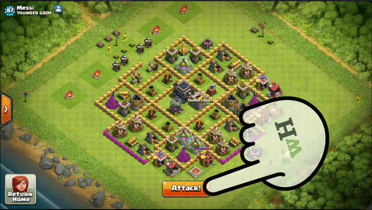 Image intitulee Defi Amical dans Clash Of Clans3 p2